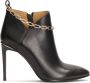 Kazar Phenomenal boots on a slender stiletto heel with a striking chain at the ankle - Thumbnail 1