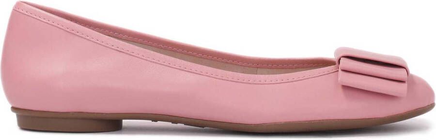 Kazar Pink ballerinas with bow