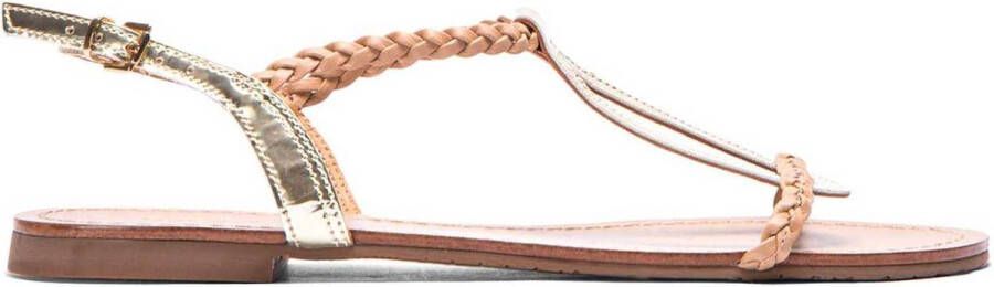 Kazar Dames gouden sandalen Yellow Dames
