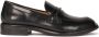 Kazar Slip-on black leather half shoes with aniline finish - Thumbnail 1