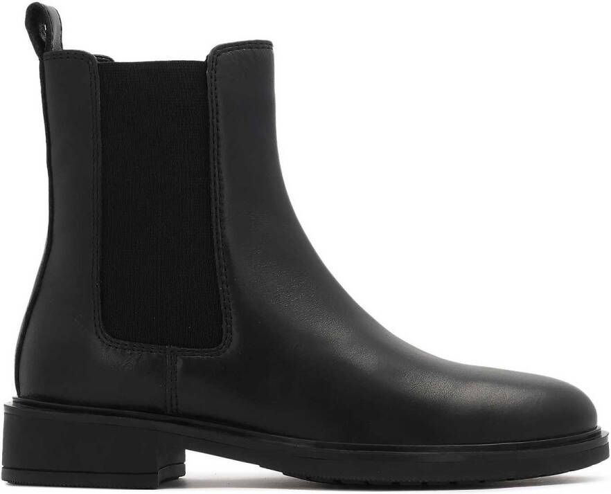 Kazar Instaplaarzen op een platte zool Black Dames