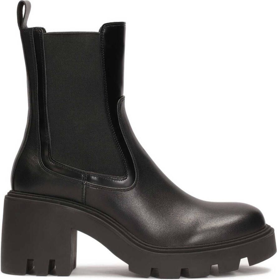 Kazar Slip-on boots on a thick heel with a tread