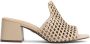 Kazar Stijlvolle muiltjes met mesh-uitsparingen Beige Dames - Thumbnail 1