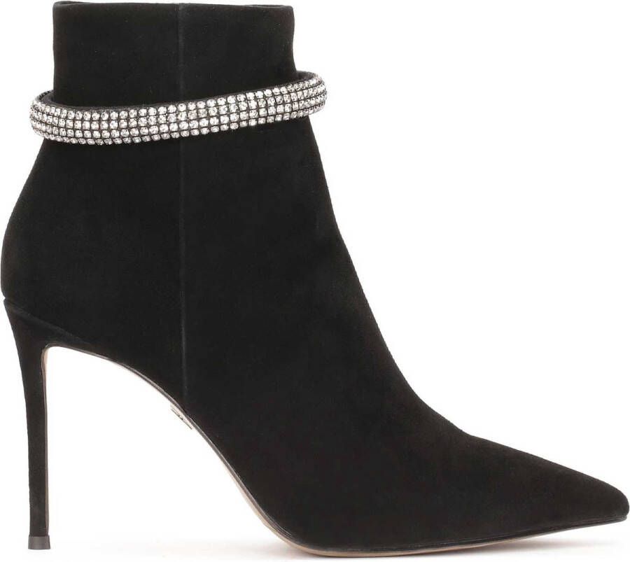 Kazar Stiletto heeled boots with a shiny strap