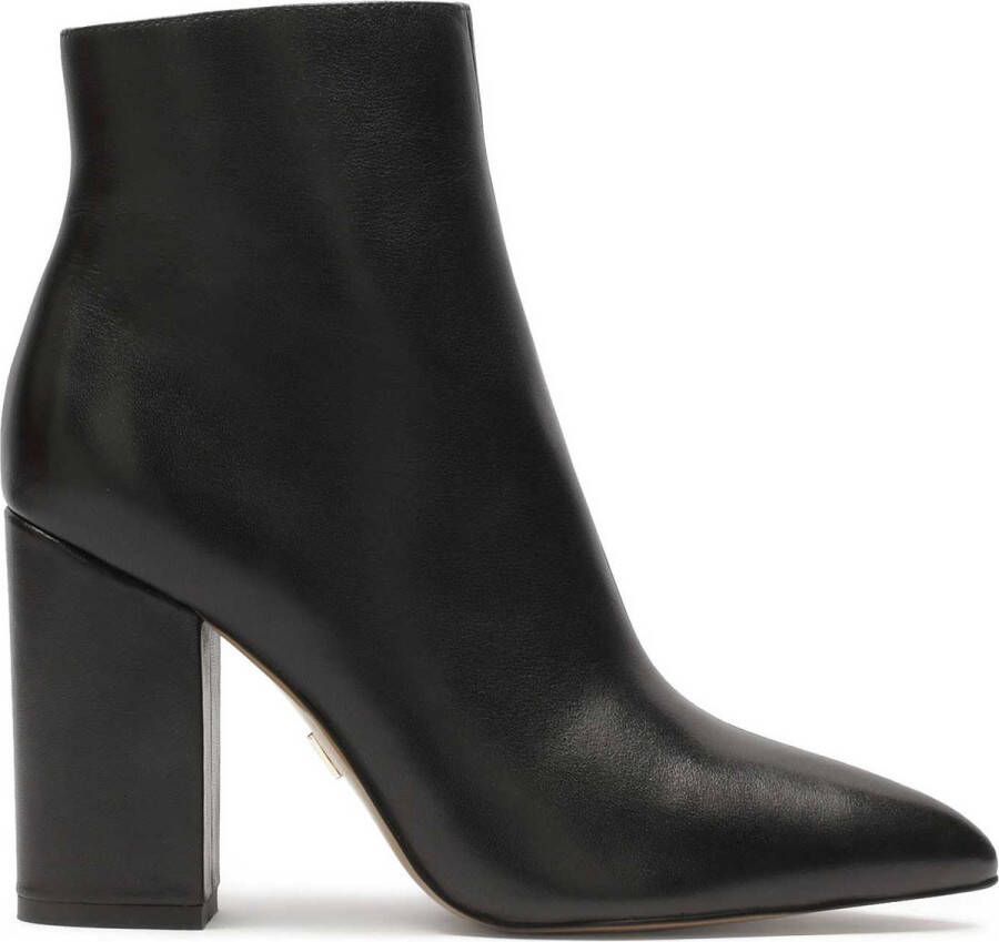 Kazar Stiletto leren laarzen met bijpassend bovendeel Black Dames