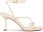 Kazar Studio Beige sandalen met een modieuze hak Beige Dames - Thumbnail 1