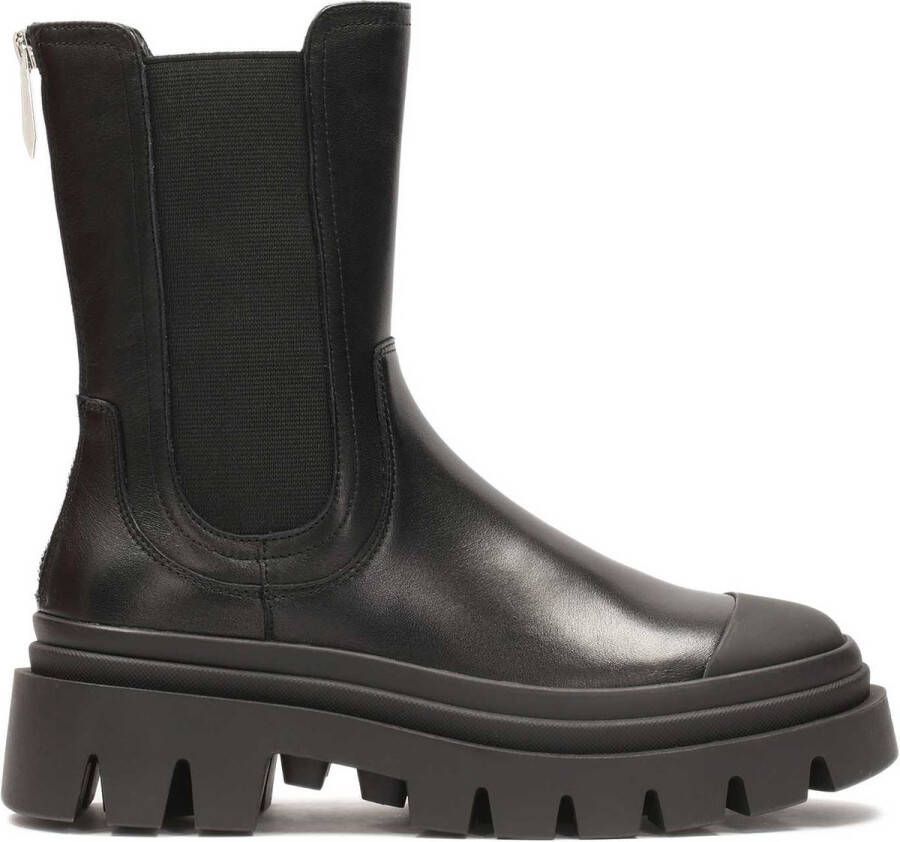 Kazar Studio Black Chelsea boots in full grain leather