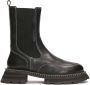 Kazar Studio Black leather chelsea boots with contrasting trim - Thumbnail 1