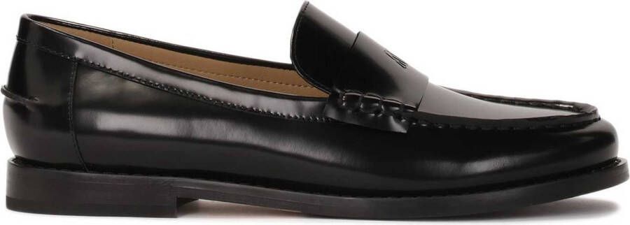Kazar Studio Black versatile slip-on half shoes