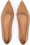 Kazar Studio Comfortabele lichtbruine leren ballerina's Brown Dames - Thumbnail 1