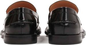 Kazar Studio Dames retro zwarte platte schoenen