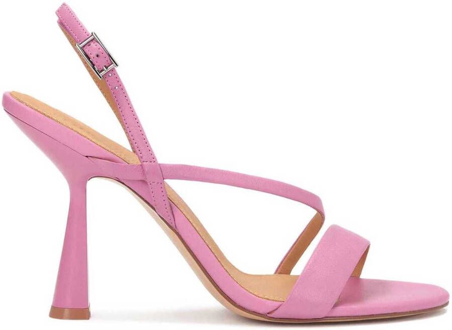 Kazar Studio Elegante roze sandalen op een hoge hak