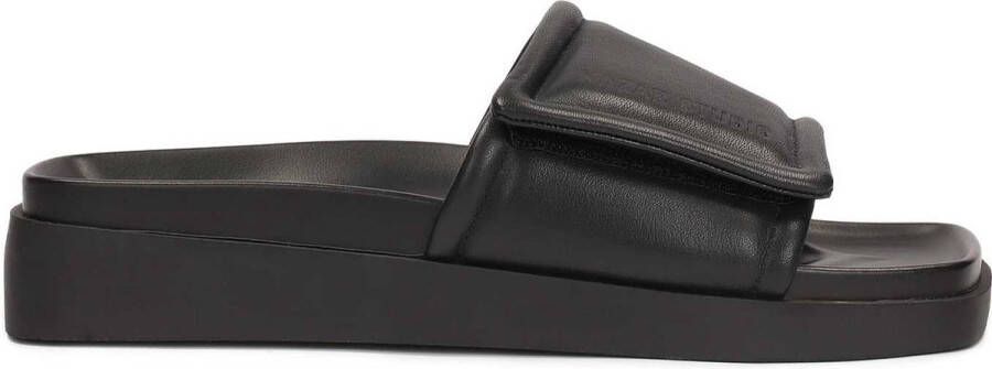 Kazar Studio Flip-flops on a flat sole with a wide strap