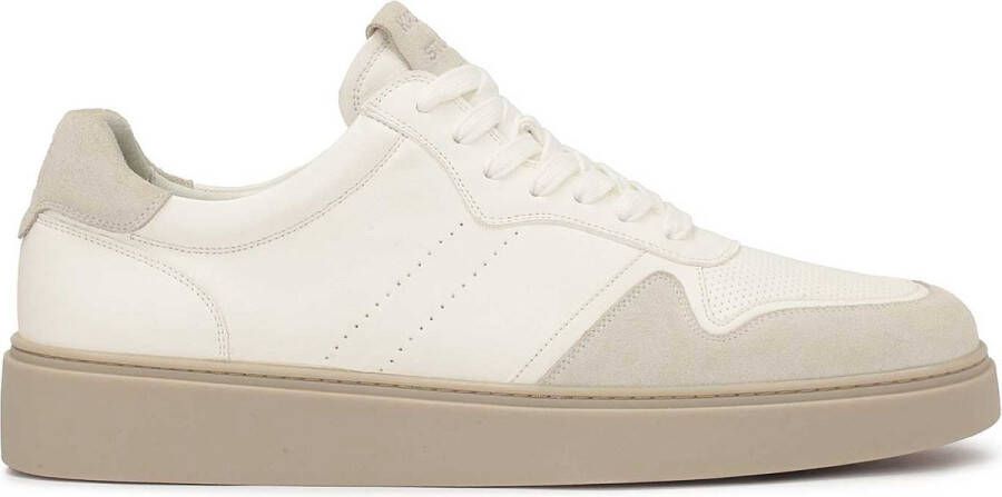 Kazar Studio Veterschoenen van gecombineerde materialen White Heren