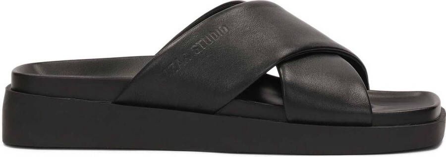 Kazar Studio Leather flip-flops on a contoured sole