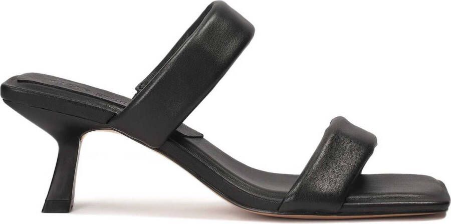 Kazar Studio Leather flip-flops with square front