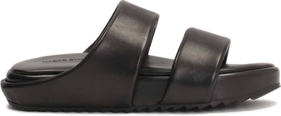 Kazar Studio Skórzane klapki na grubej podeszwie|78138-01-00|40