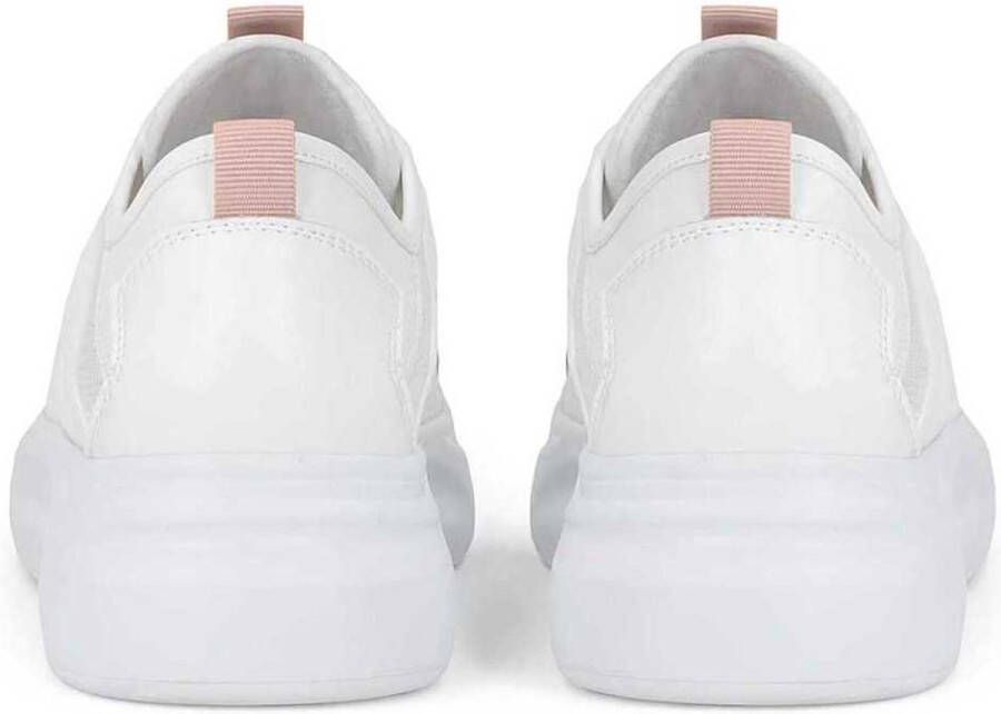 Kazar Studio Chaussures de sport blanches pour femmes à semelle épaisse