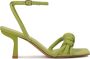 Kazar Studio Zielone sandały z supełkiem na przodzie|77735-01-09|38 - Thumbnail 1