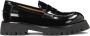 Kazar Studio Dames zwarte leren loafers Black Dames - Thumbnail 1