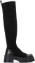 Kazar Zwarte over-de-knie laarzen voor dames Black Dames - Thumbnail 1