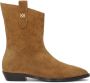 Kazar Suede cowboy laarzen met hoge schacht - Thumbnail 1