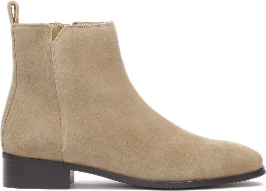 Kazar Suede flat-heeled boots