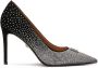 Kazar Suède pumps bedekt met zilveren kristallen Black Dames - Thumbnail 1