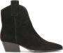 Kazar Suede slip-on cowboy laarzen Black Dames - Thumbnail 1