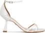 Kazar Tijdloze zilveren sandalen met eendenhak Gray Dames - Thumbnail 1