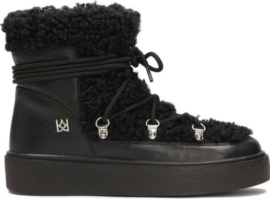 Kazar Warm snow boots with imitation lambskin