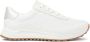 Kazar White leather running sneakers - Thumbnail 2