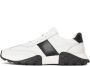 Kazar Witte herensneakers met zwarte inzetstukken en een dikke zool - Thumbnail 1