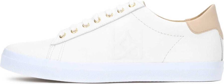 Kazar Dames witte sneakers White Dames