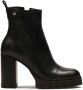 Kazar Laarzen met rits paal en platform Black Dames - Thumbnail 1