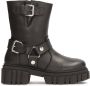 Kazar Laarzen met rits en stevige zool Black Dames - Thumbnail 1