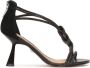 Kazar Zirconia-versierde sandalen met middelhoge hak Black Dames - Thumbnail 1