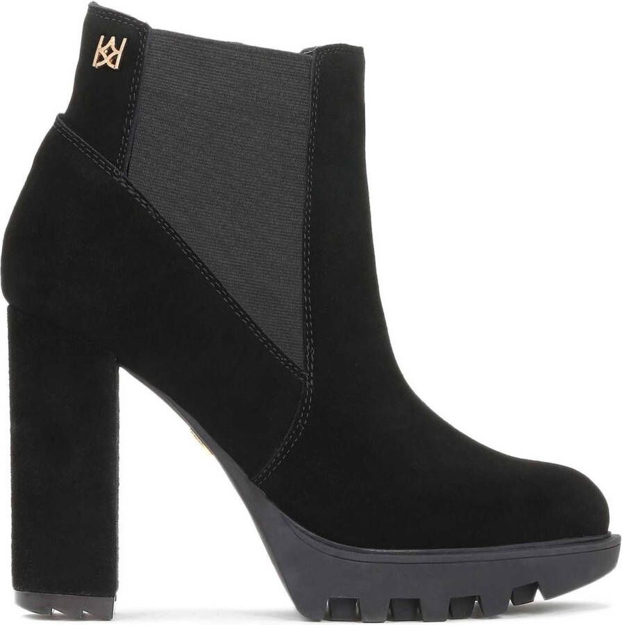 Kazar Dames zwarte laarzen Black Dames