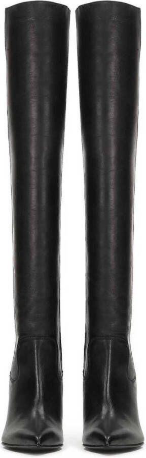 Kazar Zwarte dames laarzen tot boven de knie - Foto 2