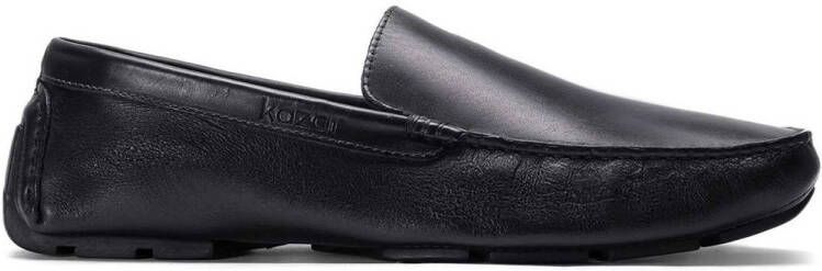 Kazar Zwarte mocassins voor heren Black Heren