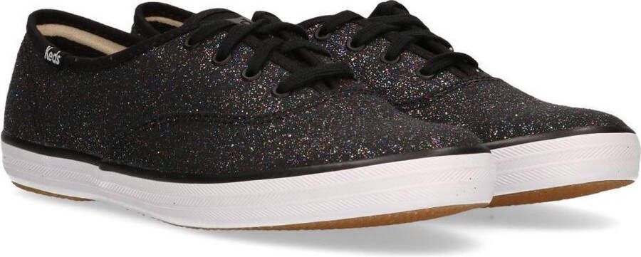 Keds Dames Veterschoenen Champion Starlight Canvas Black Zwart