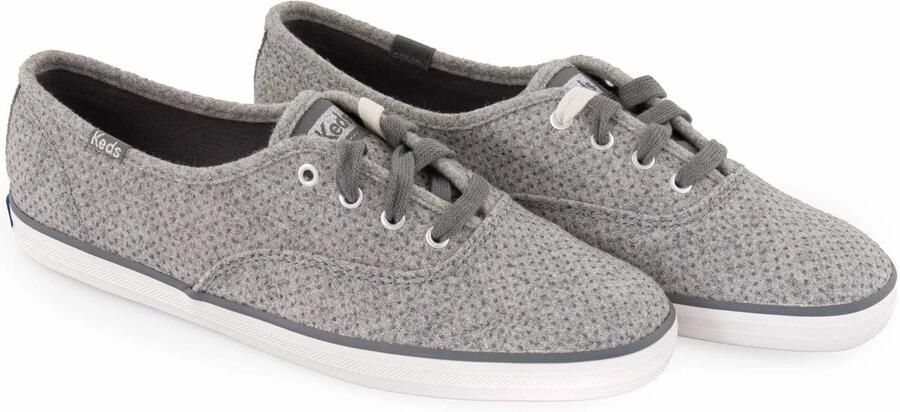 Keds Damesschoenen Wms Champion Glitter Wol Grijs - Foto 2