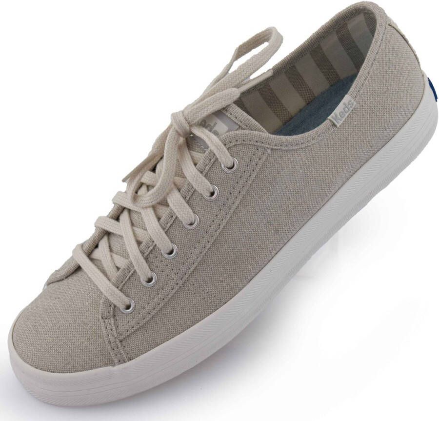 Keds Women's Shoes Wms Kick Start Mini Canvas Beige