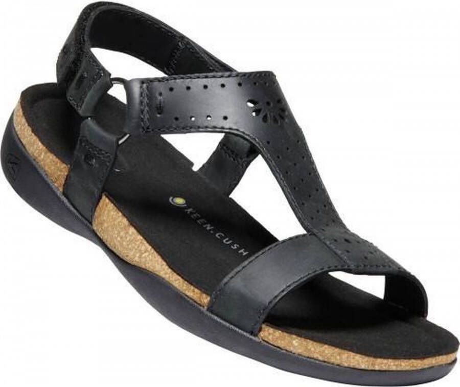 Keen Ana Kaci t strap sandaal black Schoenmaat US
