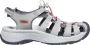 Keen Astoria West Dames Wandelsandalen Grey Coral Grijs Gerecyclede PET flessen - Thumbnail 1