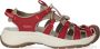 Keen Astoria West Dames Wandelsandalen Merlot Scarlet Ibis - Thumbnail 1