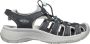 Keen Astoria West Leather Dames Wandelsandalen Magnet Vapor Grijs Leer K1026150 - Thumbnail 1