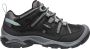 Keen Circadia Dames Wandelschoenen Black Cloud Blue Zwart Leer K1026772 - Thumbnail 1