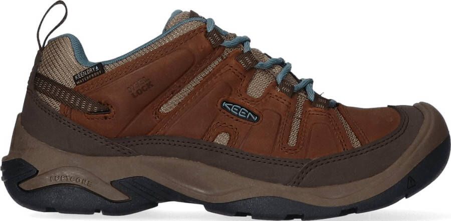 Keen Circadia Dames Wandelschoenen Syrup North Atlantic Bruin Leer K1026771