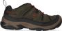 Keen Circadia Heren Wandelschoenen Dark Olive Potters Clay Groen Leer K1026774 - Thumbnail 1